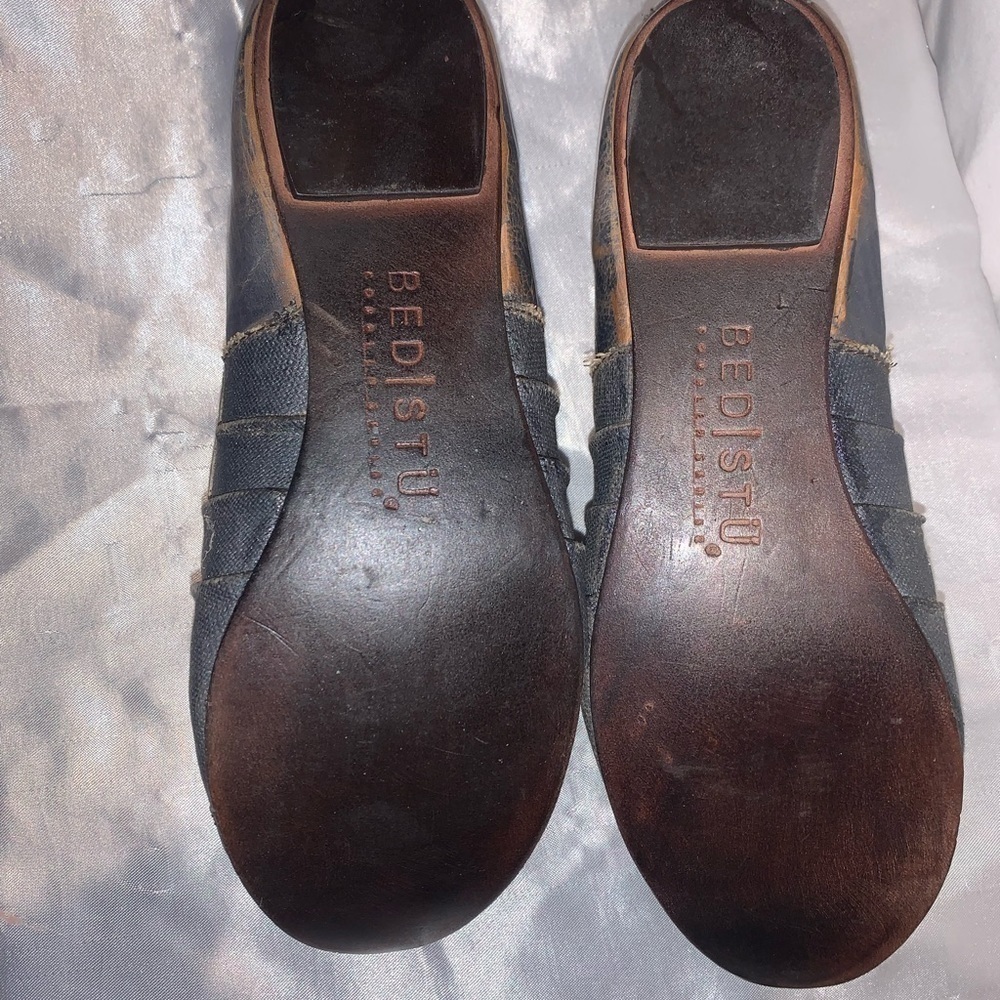 Bedstu Step Women's Ballet Flats Shoes - Coral And Silver Size 6 — image 5 of 6